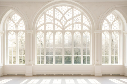 Symphony of Architecture: The Classic Arched Windows Reflecting Periodic Excellence and Aesthetic Harmony.