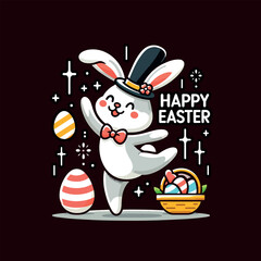 Happy Rabbit - Happy easter 