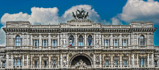 Supreme court of Italy in Rome.