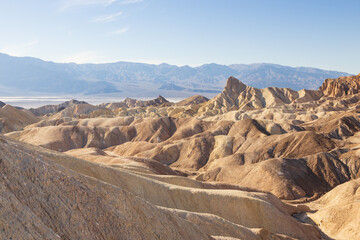 View from Zabriskie Point in Death Valley National Park, California