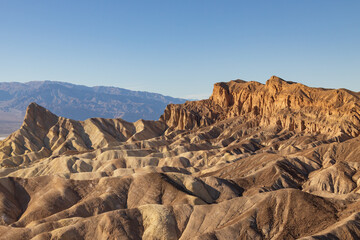 View from Zabriskie Point in Death Valley National Park, California