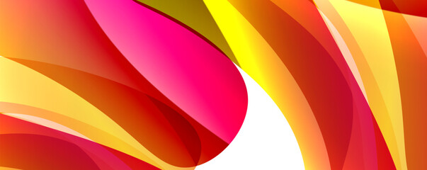 Wave lines and dynamic geometric design. Vector Illustration For Wallpaper, Banner, Background, Card, Book Illustration, landing page