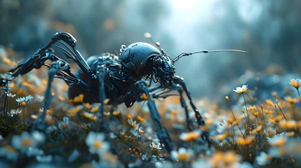 Foto op Plexiglas bio-inspired robot insect © Sagar