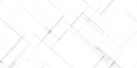 Abstract background with lines, Gray color technology concept geometric line vector background. Modern Abstract white background with layers of textured white transparent material in triangle design.