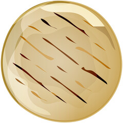 Corn tortillas in brown color.