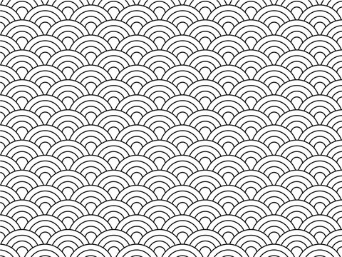abstract waves pattern