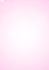 Abstract snowfall pink background.