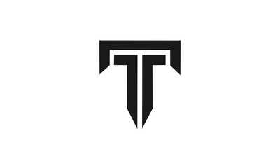 T custom logo vector 