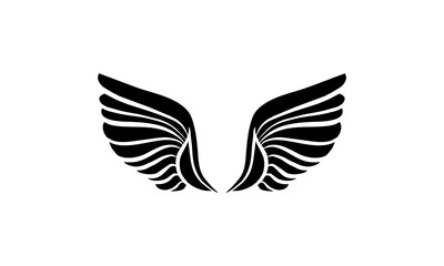wing's of eagle logo vector 