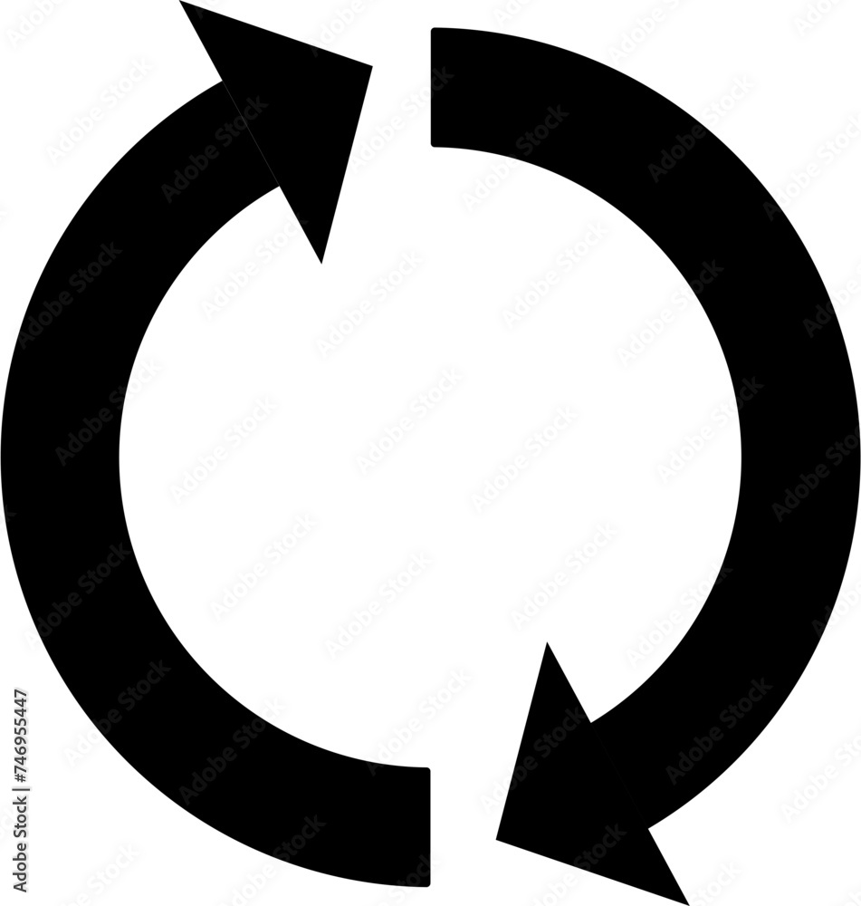 Poster reuse glyph icon or symbol.