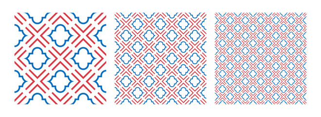 Seamless pattern background, Abstract pattern background decorative graphic design wallpaper background for your design , vector illustration