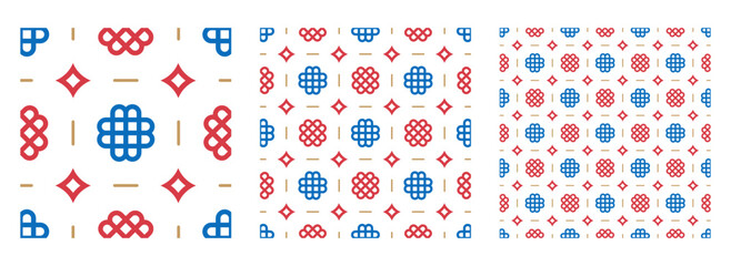 Seamless pattern background, Abstract pattern background decorative graphic design wallpaper background for your design , vector illustration