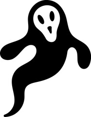 Vector illustration of ghost icon.