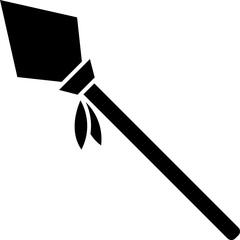 Illustration of spears icon or symbol.