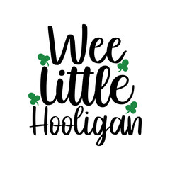 Wee Little Hooligan SVG Cut File