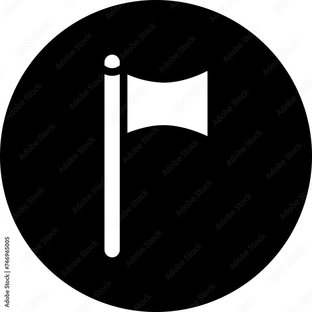 Poster isolated axe icon in b&w color