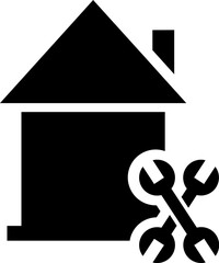 Service center icon or symbol.