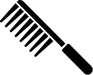 Vector illustration of comb icon.