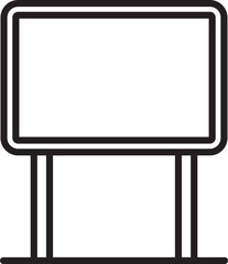 Advertising, banner, roll, rollup, signage, up icon