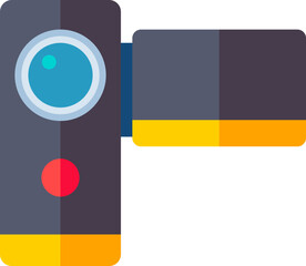 Vector illustration of Handycam icon.
