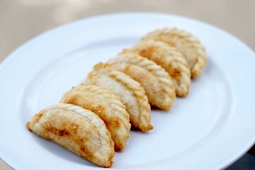 Cireng is a tasty West Javanese snack crafted from tapioca flour, deep-fried, and typically enjoyed with a zesty dipping sauce.
