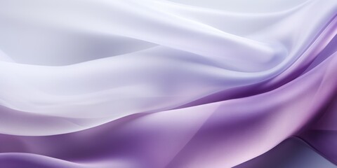 Fototapeta premium Abstract white and Purple silk fabric weave of cotton or linen satin fabric lies texture background. 