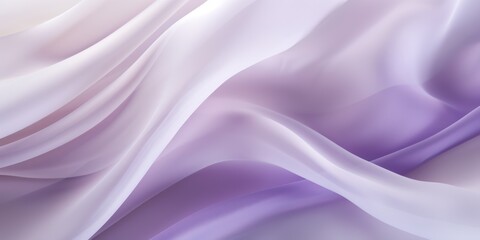 Fototapeta premium Abstract white and Purple silk fabric weave of cotton or linen satin fabric lies texture background. 