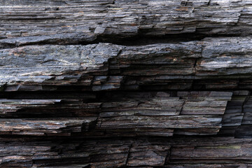 Surface of the cliff at the seaside