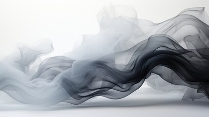 Abstract black smoke background. cloud, a soft Smoke cloudy wave texture background.
