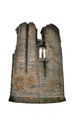 old ruined castle tower isolated png © NuFa Studio