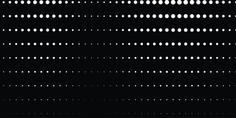 Abstrak grunge jaringan polka dot pola latar belakang halftone. Spotted hitam dan putih garis ilustrasi. Tekstur. vector ilustrator - obrazy, fototapety, plakaty