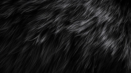 close up of fur texture