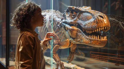 AR overlays for educational museums.