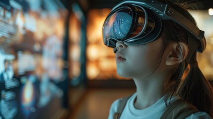 AR overlays for educational museums.