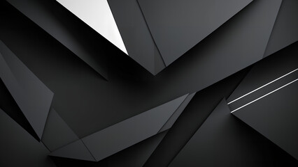 Abstract dark background Geometric shapes