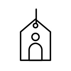 sell slaves line icon