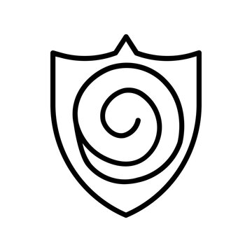recommend clip art: hypnotic protection line icon