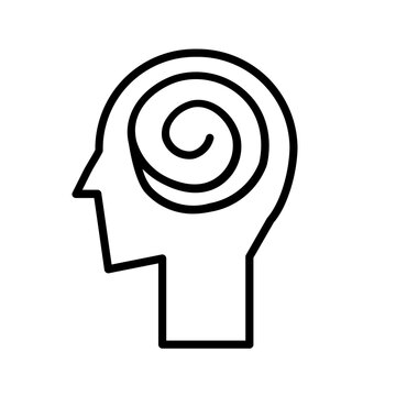 recommend clip art: hypnotized line icon