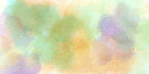Abstract background multicolor wall grunge watercolor drawing on a paper. yellow watercolor smooth paint old texture painting background, colorful vibrant aged background, fantasy smooth light. 
