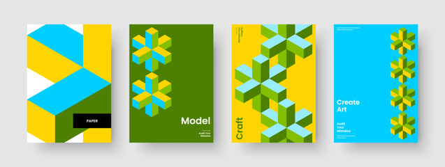 Isolated Flyer Template. Geometric Brochure Layout. Creative Report Design. Book Cover. Banner. Business Presentation. Background. Poster. Portfolio. Catalog. Newsletter. Handbill. Journal