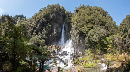 Tarawera Cascades : Lush Green Forest meets Clear Water of Tarawera River, Must See Waterfall in...