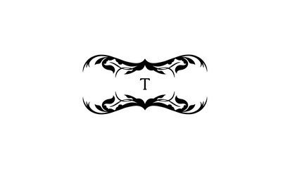 Luxury Eye Shaped Alphabetical Logo