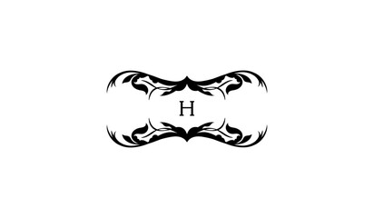 Luxury Eye Shaped Alphabetical Logo