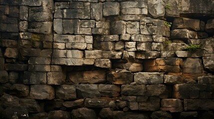 Grange old ancient brick wall texture. Banner background design
 - obrazy, fototapety, plakaty
