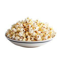 Popcorn isolated on a transparent background PNG photo
