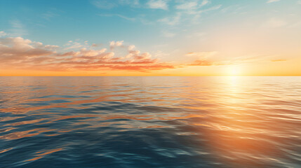 Fototapeta na wymiar Spectacular Sunset Reflections Over the Dramatic Landscape of the Atlantic Ocean