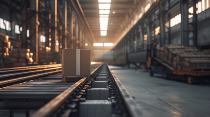 Conveyor send box to supply 