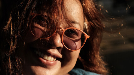 person with sunglasses