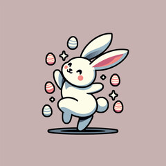 Happy Rabbit - Happy easter 