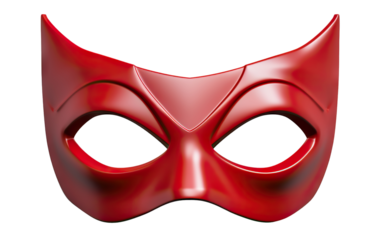 Superhero mask, cut out